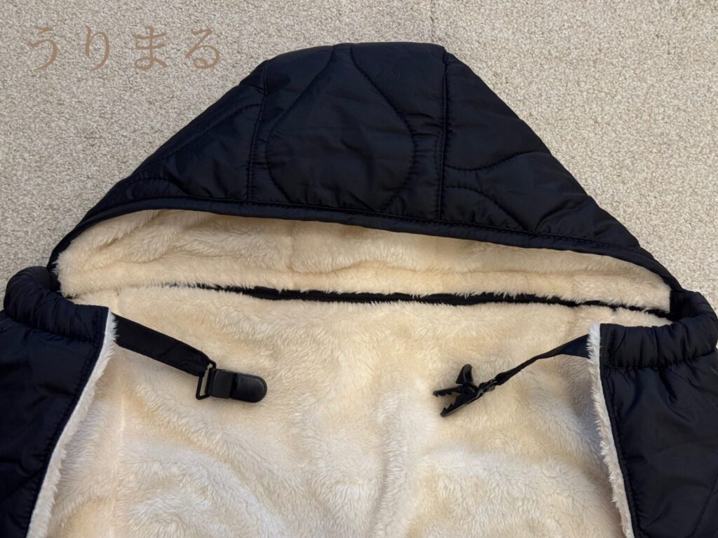 犬 防寒 冬 ケープ 抱っこ紐 スリング colulu