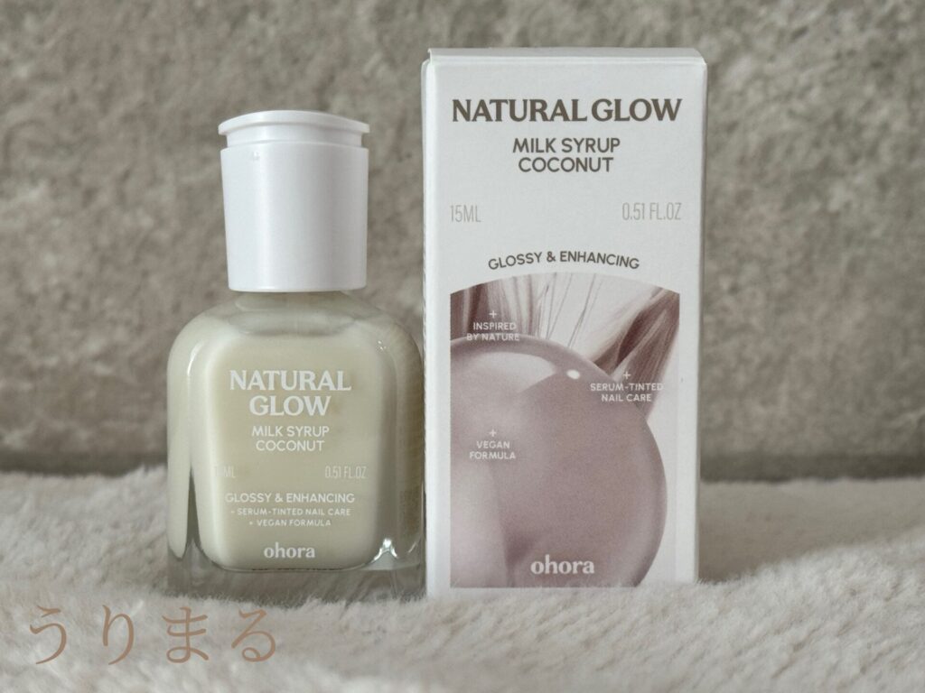 ohora natural glow ネイル 補強 増強 ケア オホーラ