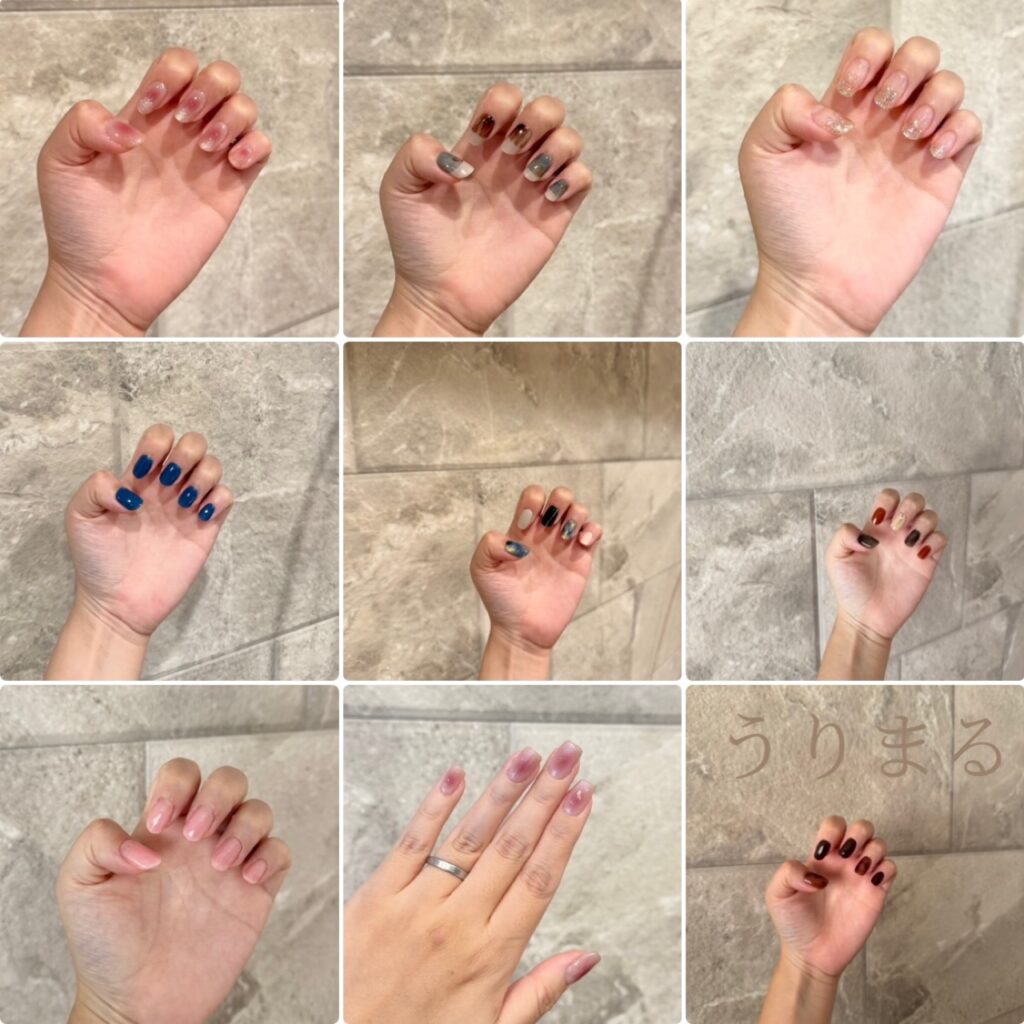 セルフネイル ジェルネイル セルフジェルネイル オホーラ ohora ネイルシール 節約