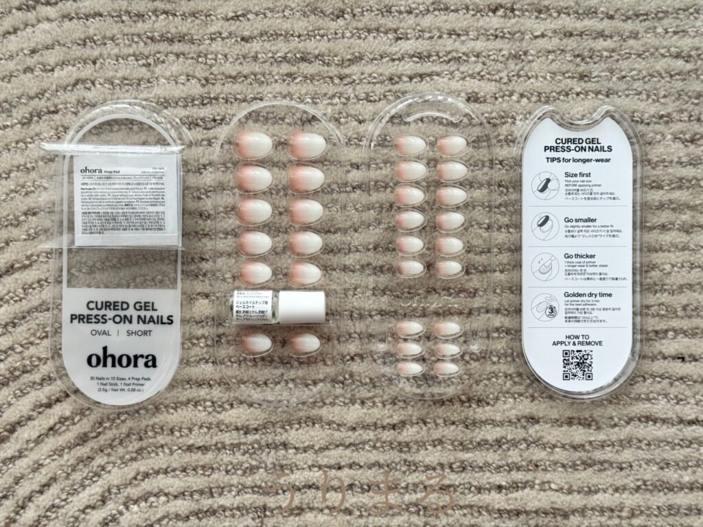 ohora オホーラ ネイルチップ ジェルネイル セルフネイル