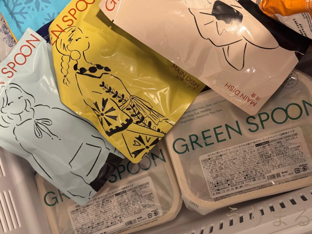 冷凍 宅食 宅配 ごはん ご飯 フード GREEN SPOON 弁当 サラダ スープ レビュー